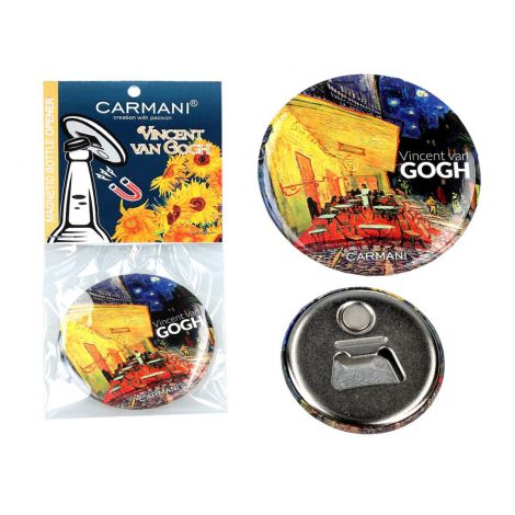 Otwieracz z magnesem Carmani V. van Gogh, Tarasy kawiarni nocą